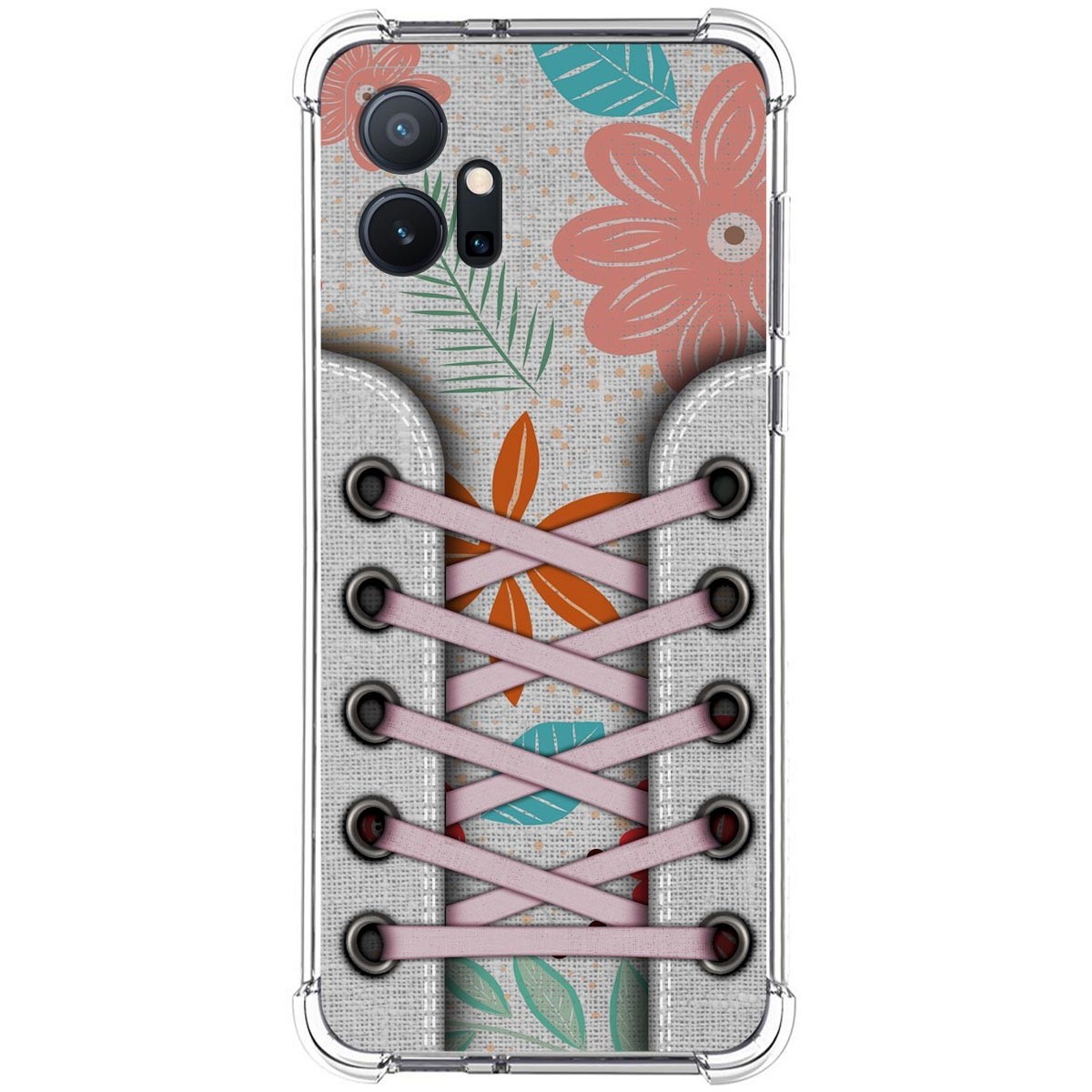 Funda Silicona Antigolpes para Vivo Y55 5G diseño Zapatillas 09 Dibujos