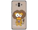 Funda Gel Tpu para Huawei Mate 10  Diseño Leon Dibujos