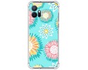 Funda Silicona Antigolpes para Vivo Y55 5G diseño Flores 05 Dibujos