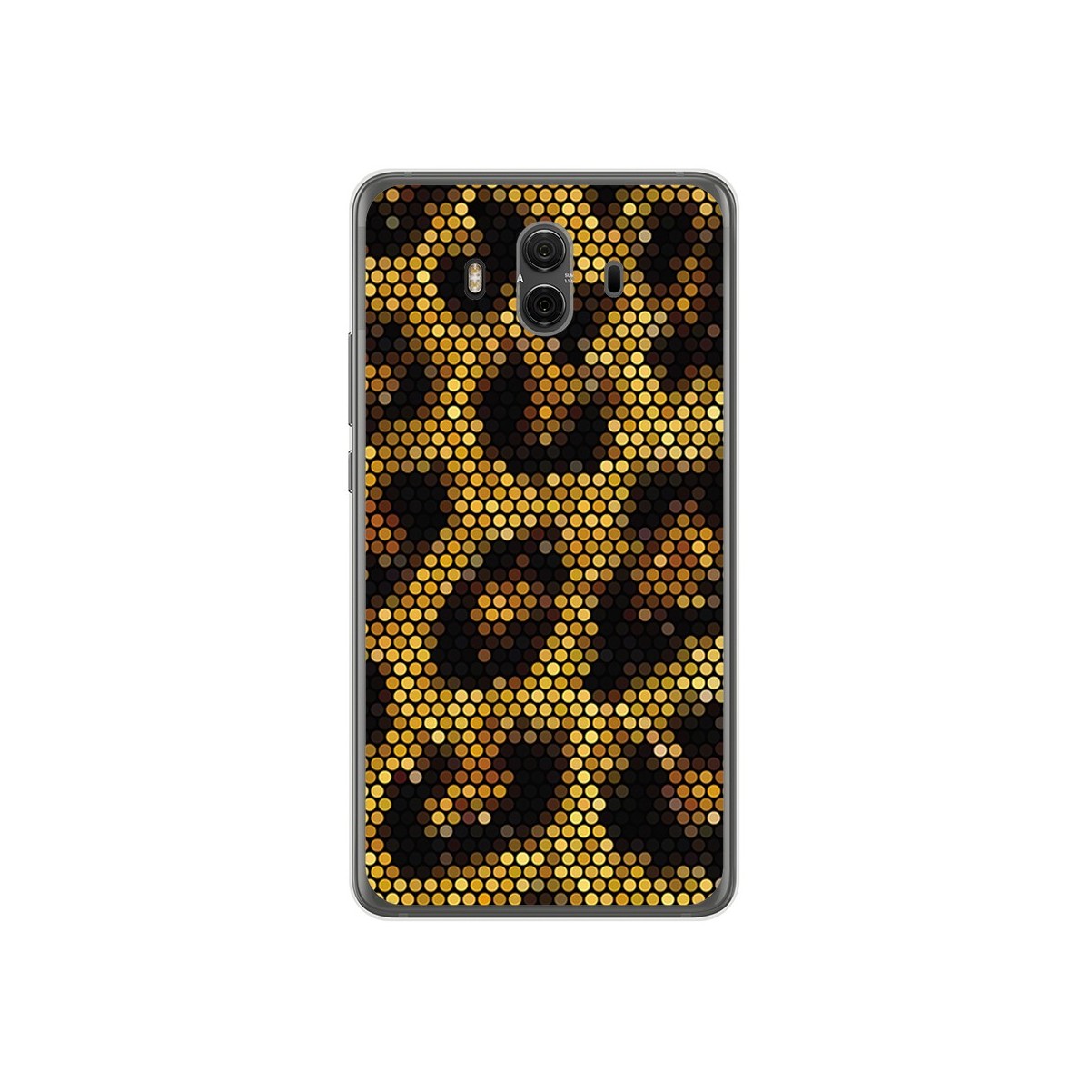 Funda Gel Tpu para Huawei Mate 10  Diseño Leopardo Dibujos