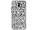 Funda Gel Tpu para Huawei Mate 10  Diseño Letras Dibujos