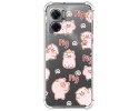 Funda Silicona Antigolpes para Xiaomi Redmi 10 5G diseño Cerdos Dibujos