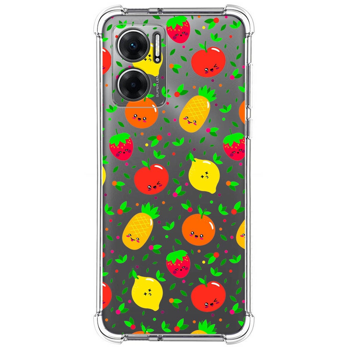 Funda Silicona Antigolpes para Xiaomi Redmi 10 5G diseño Frutas 01 Dibujos