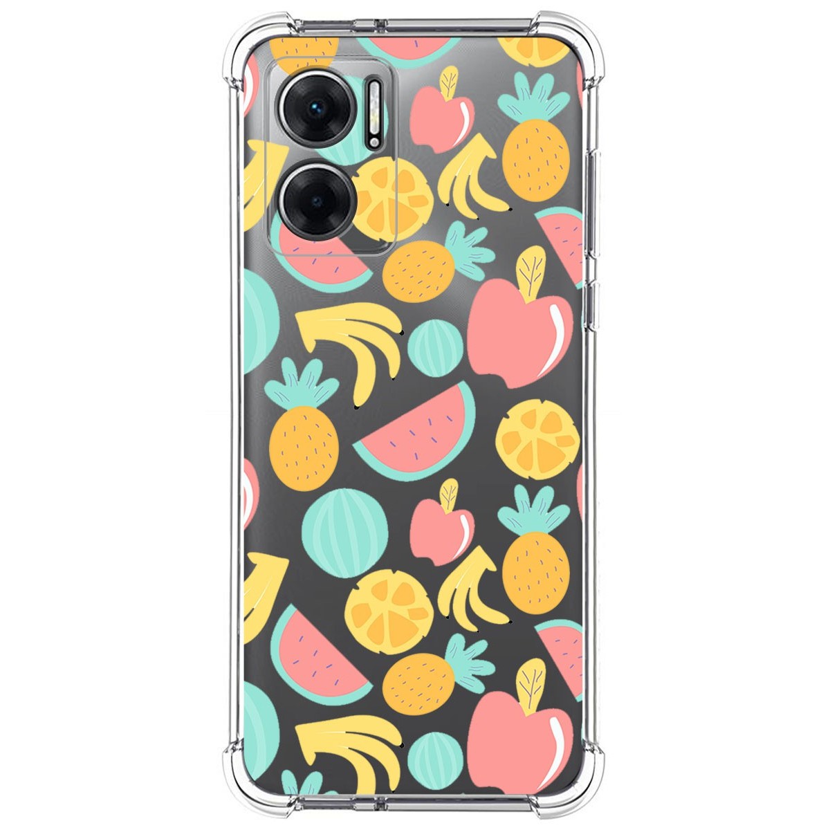 Funda Silicona Antigolpes para Xiaomi Redmi 10 5G diseño Frutas 02 Dibujos