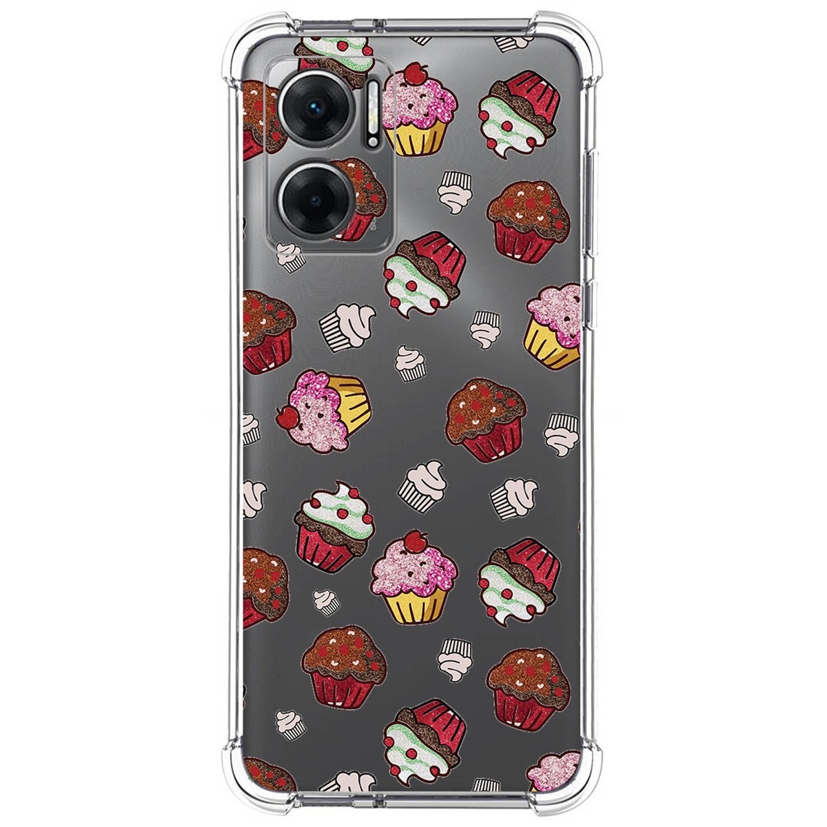 Funda Silicona Antigolpes para Xiaomi Redmi 10 5G diseño Muffins Dibujos