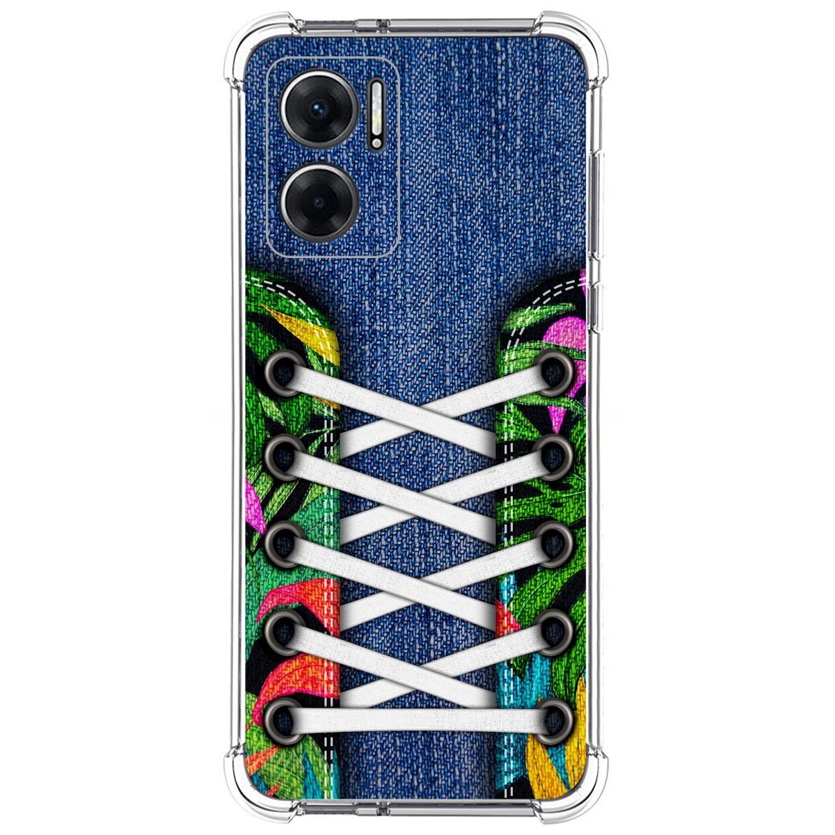 Funda Silicona Antigolpes para Xiaomi Redmi 10 5G diseño Zapatillas 13 Dibujos
