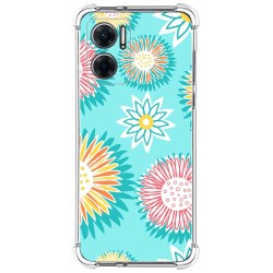 Funda Silicona Antigolpes para Xiaomi Redmi 10 5G diseño Flores 05 Dibujos