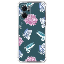 Funda Silicona Antigolpes para Xiaomi Redmi 10 5G diseño Flores 10 Dibujos