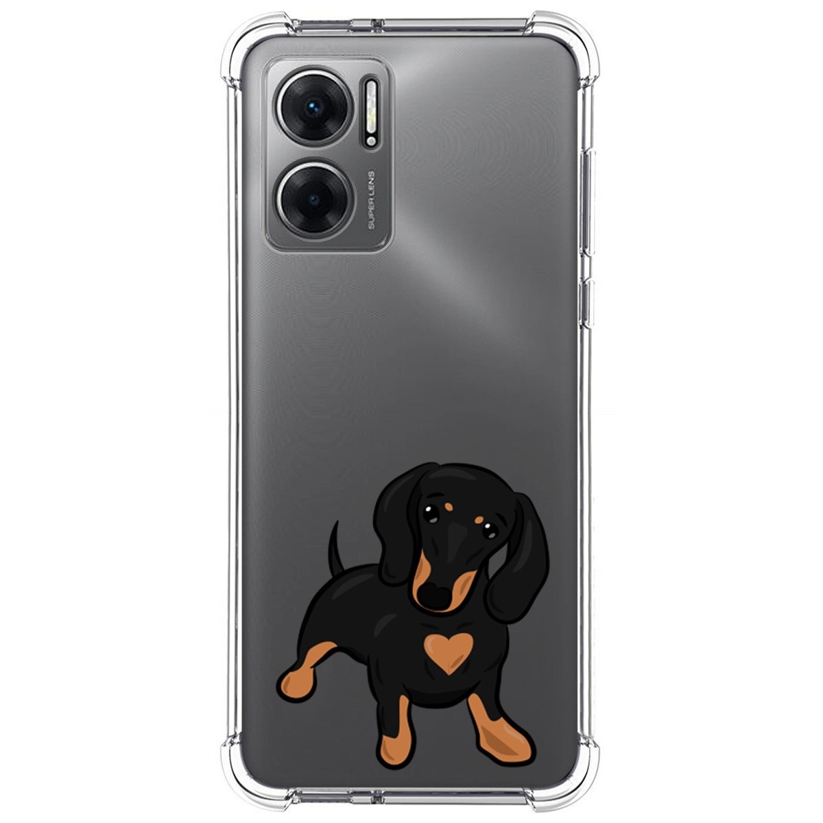 Funda Silicona Antigolpes para Xiaomi Redmi 10 5G diseño Perros 04 Dibujos