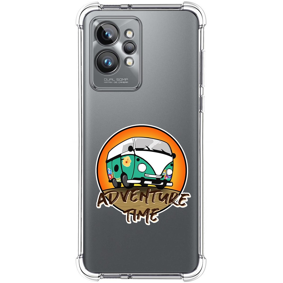 Funda Silicona Antigolpes para Realme GT 2 Pro 5G diseño Adventure Time Dibujos
