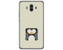 Funda Gel Tpu para Huawei Mate 10  Diseño Pingüino Dibujos