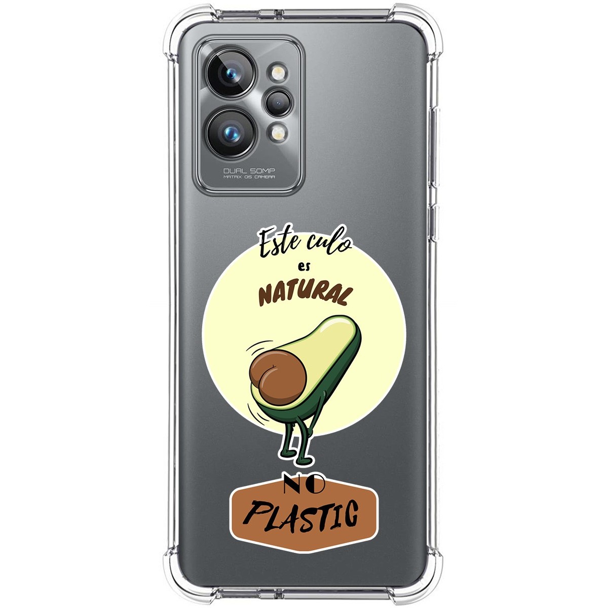 Funda Silicona Antigolpes para Realme GT 2 Pro 5G diseño Culo Natural Dibujos