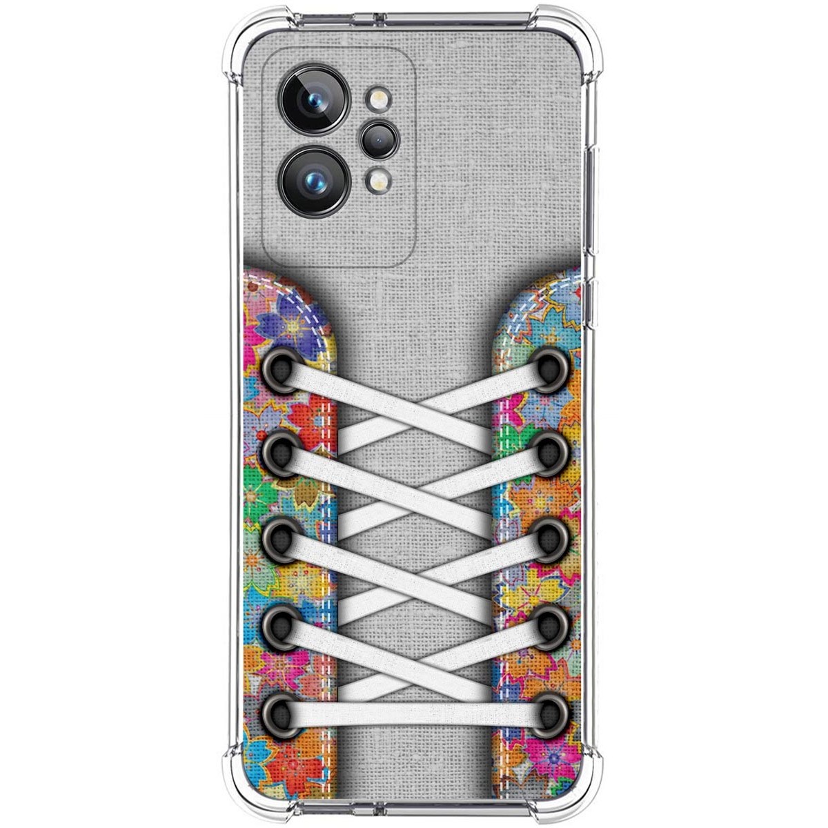 Funda Silicona Antigolpes para Realme GT 2 Pro 5G diseño Zapatillas 04 Dibujos