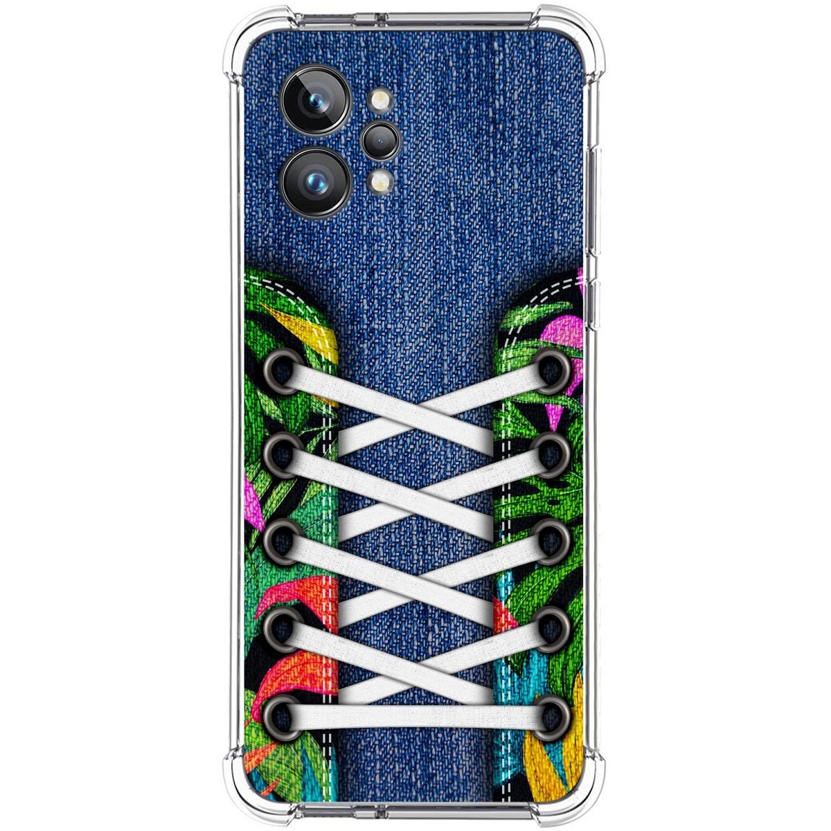 Funda Silicona Antigolpes para Realme GT 2 Pro 5G diseño Zapatillas 13 Dibujos