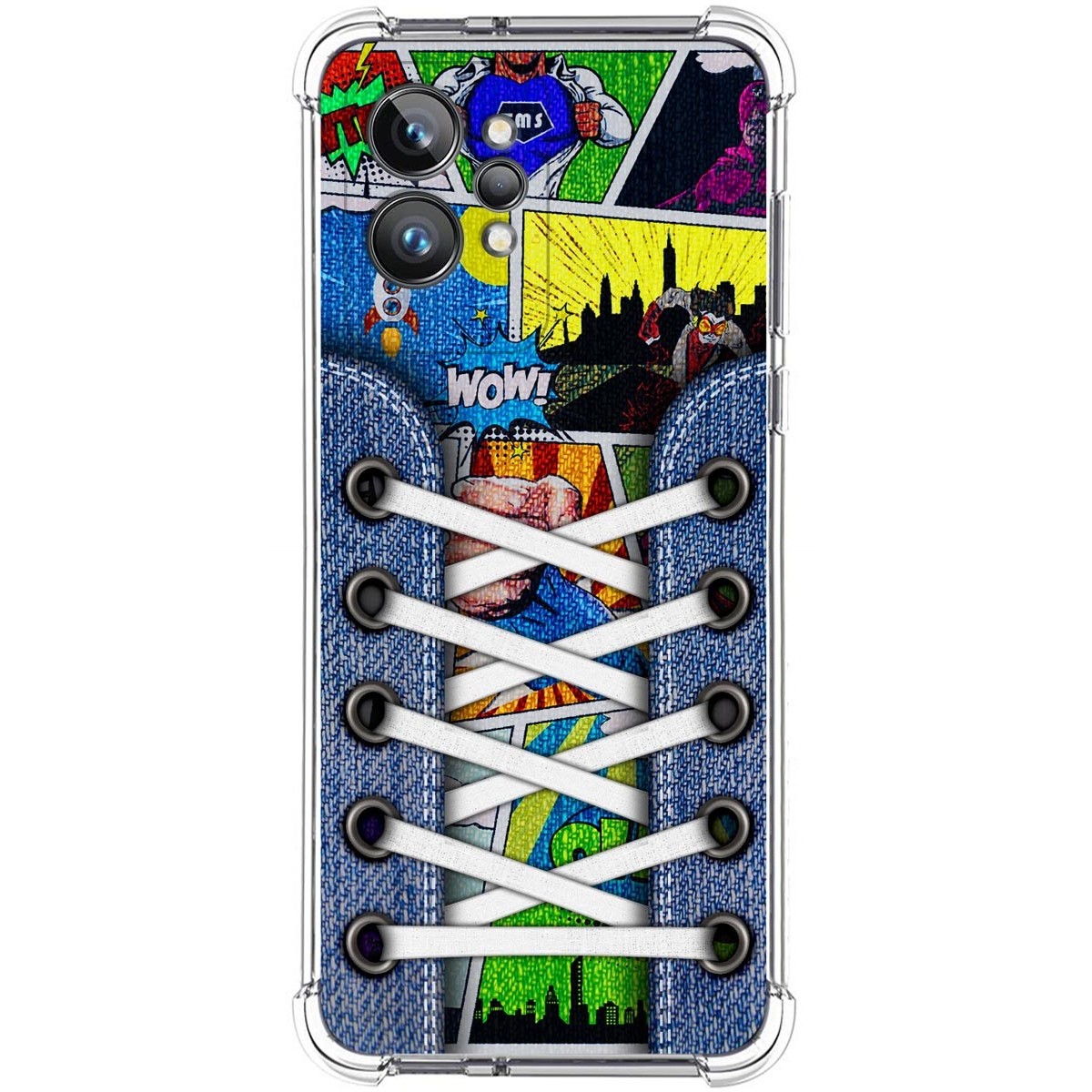 Funda Silicona Antigolpes para Realme GT 2 Pro 5G diseño Zapatillas 14 Dibujos