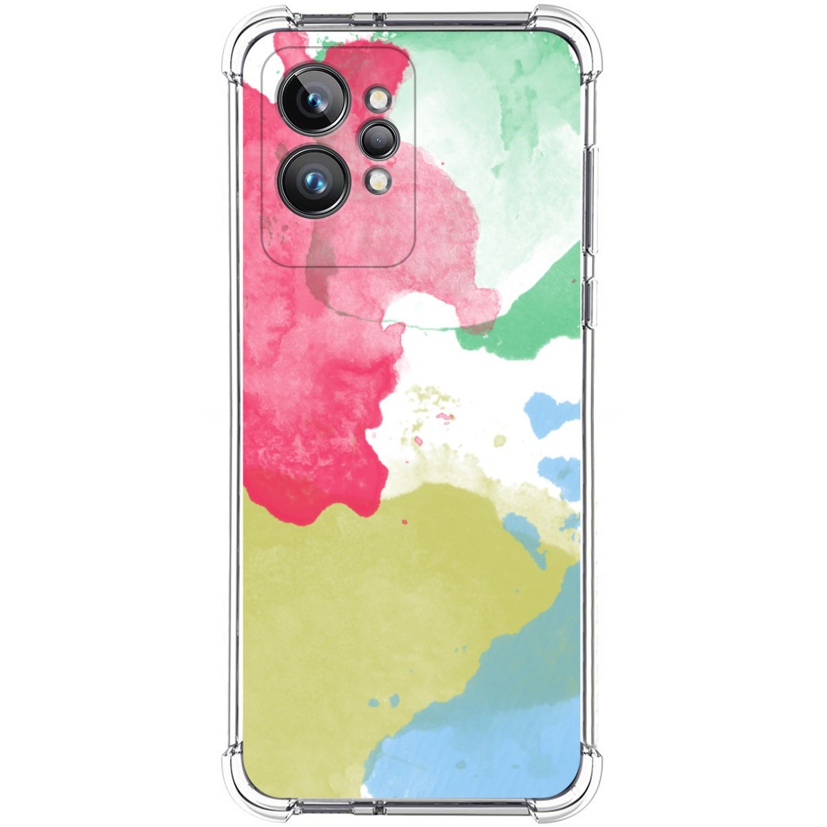 Funda Silicona Antigolpes para Realme GT 2 Pro 5G diseño Acuarela 02 Dibujos