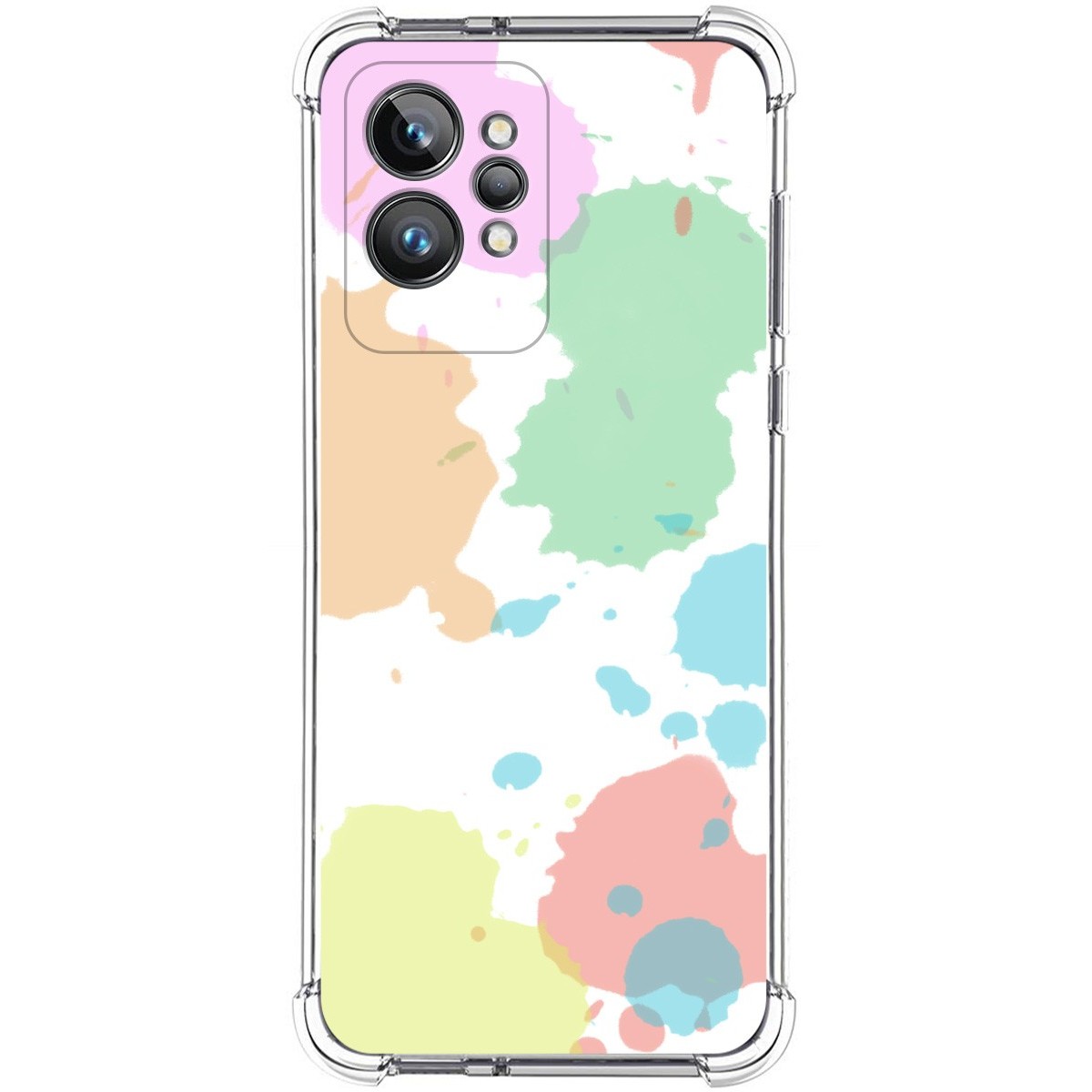 Funda Silicona Antigolpes para Realme GT 2 Pro 5G diseño Acuarela 05 Dibujos