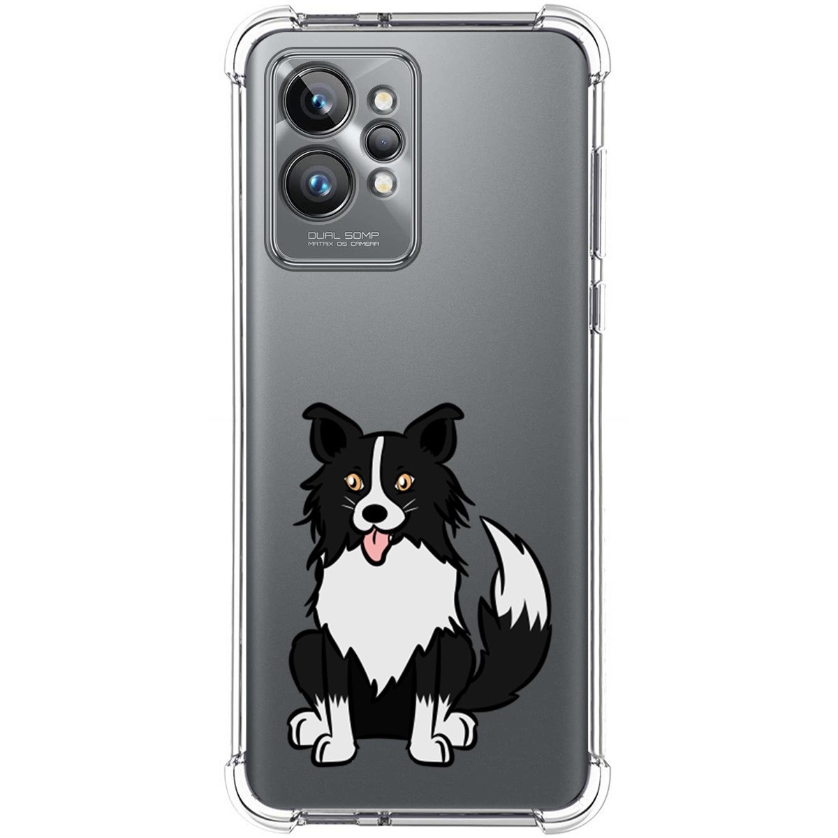 Funda Silicona Antigolpes para Realme GT 2 Pro 5G diseño Perros 01 Dibujos