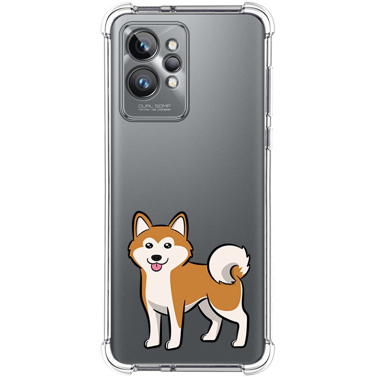 Funda Silicona Antigolpes para Realme GT 2 Pro 5G diseño Perros 02 Dibujos
