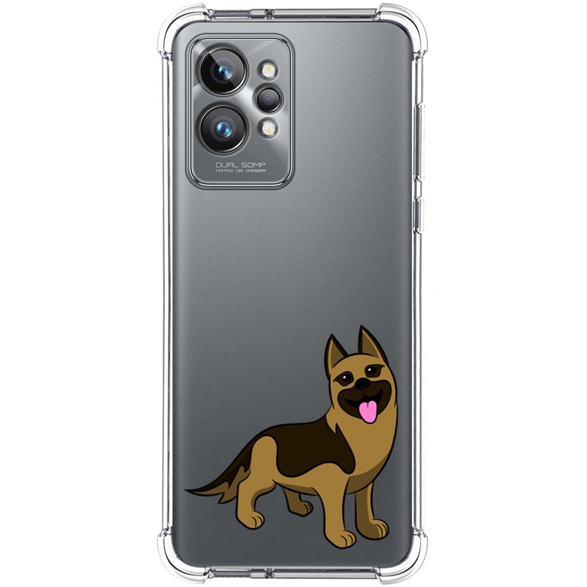 Funda Silicona Antigolpes para Realme GT 2 Pro 5G diseño Perros 03 Dibujos
