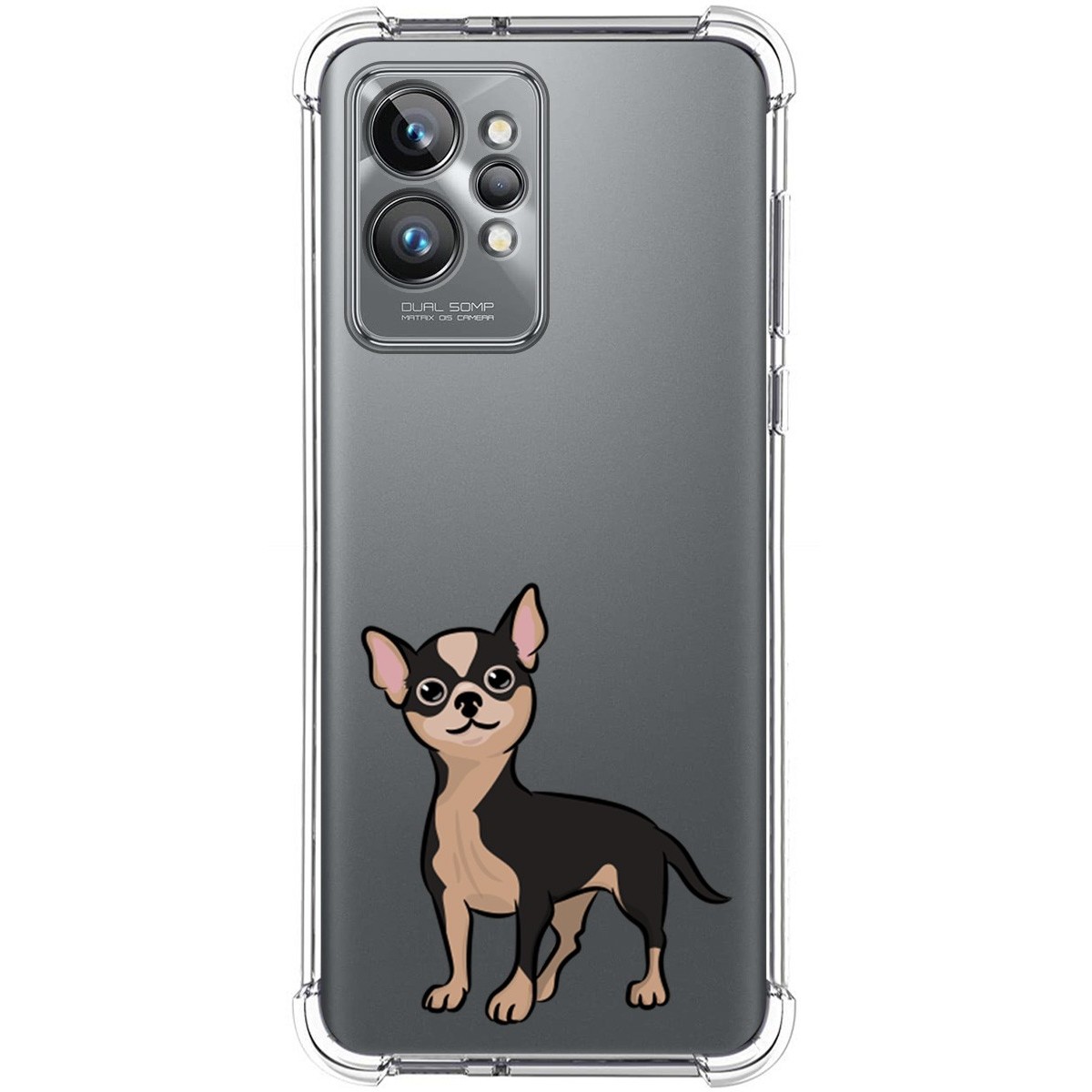 Funda Silicona Antigolpes para Realme GT 2 Pro 5G diseño Perros 05 Dibujos