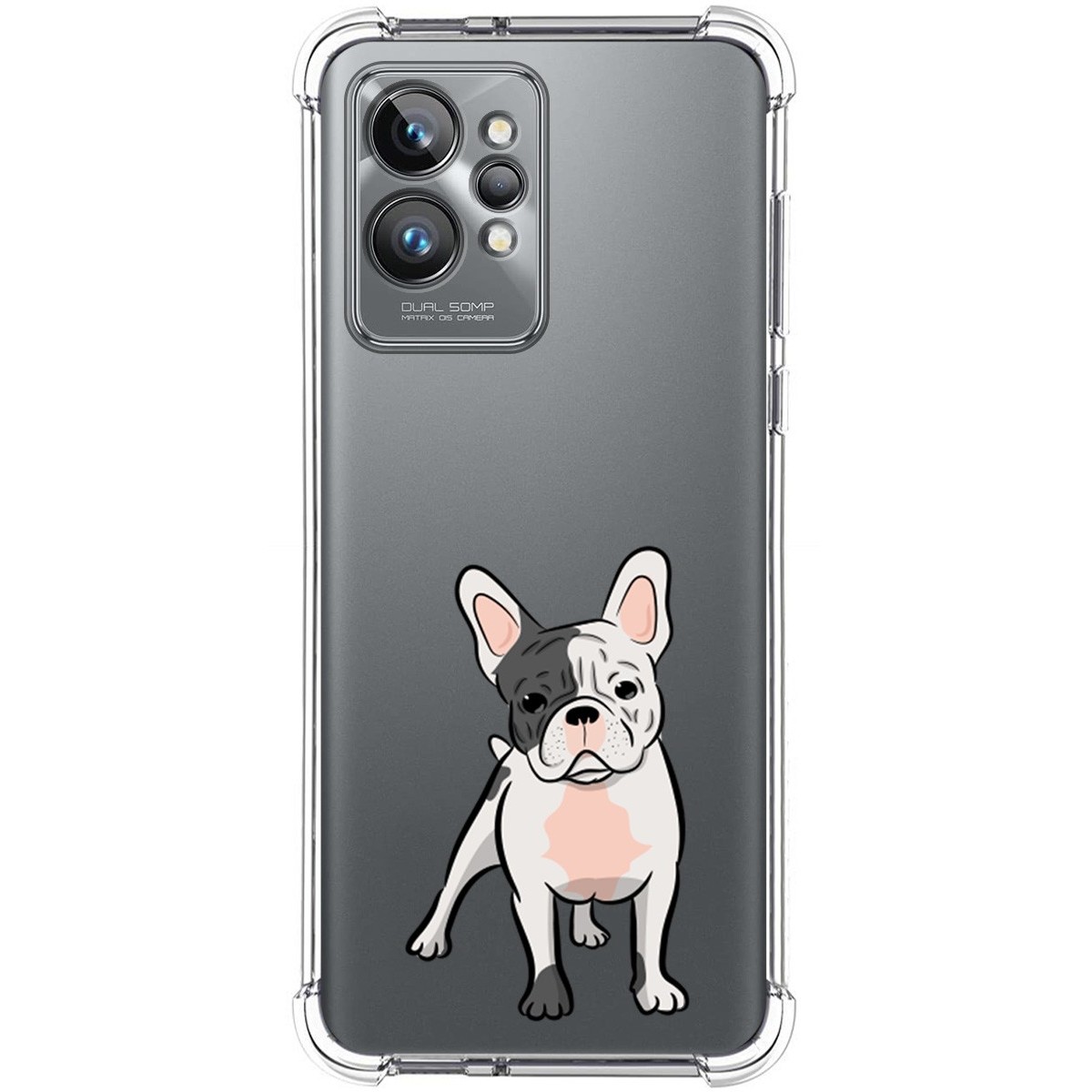 Funda Silicona Antigolpes para Realme GT 2 Pro 5G diseño Perros 06 Dibujos