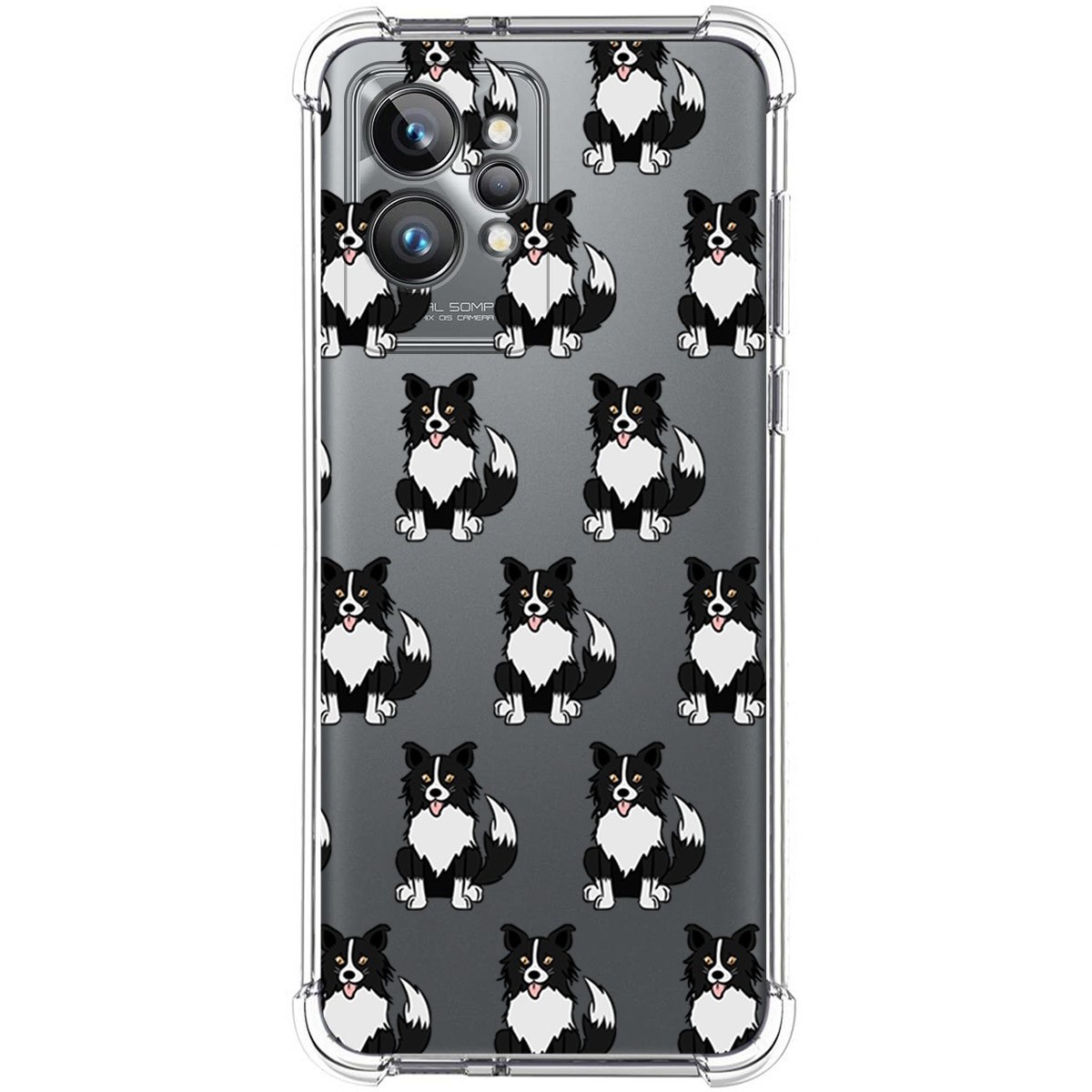 Funda Silicona Antigolpes para Realme GT 2 Pro 5G diseño Perros 07 Dibujos