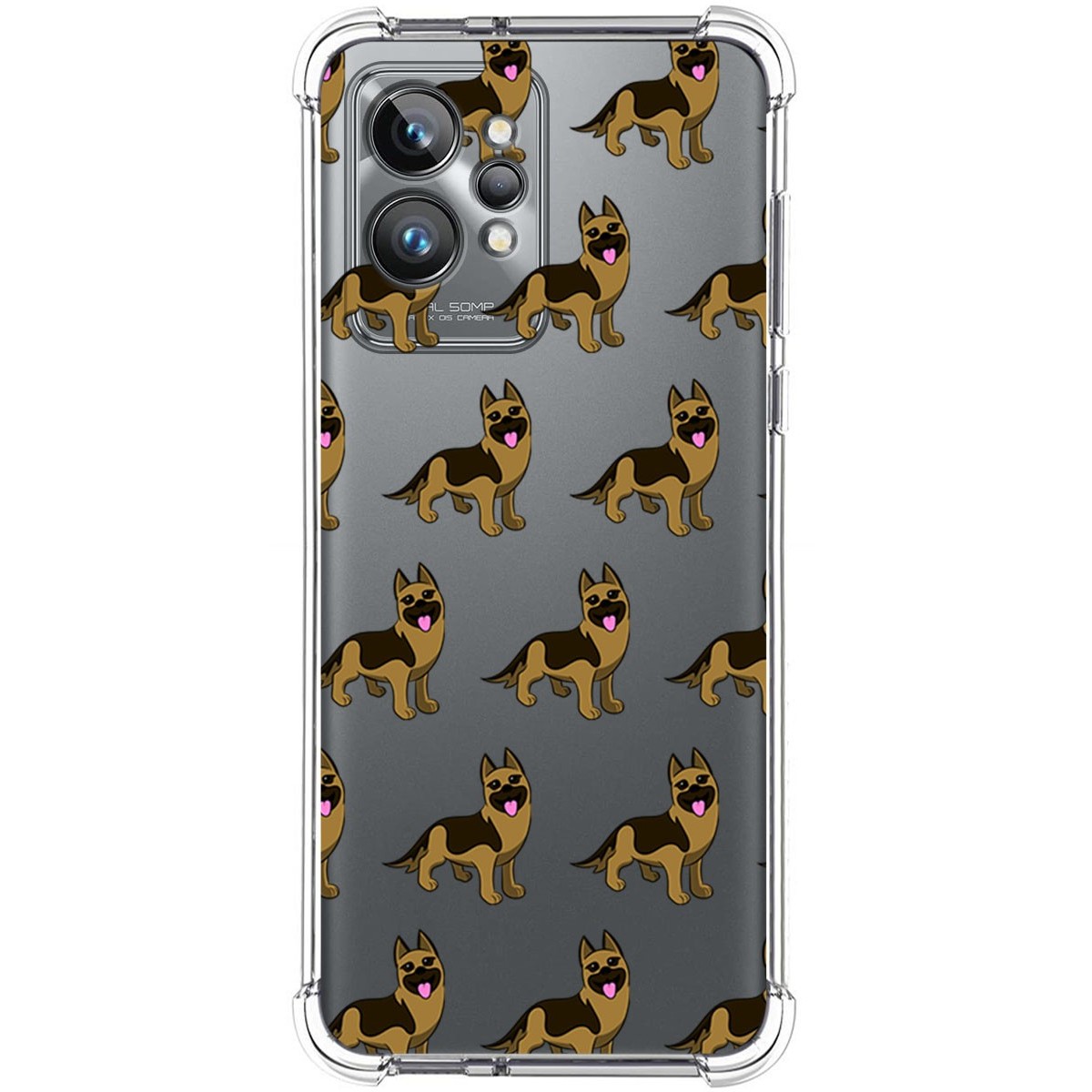 Funda Silicona Antigolpes para Realme GT 2 Pro 5G diseño Perros 09 Dibujos