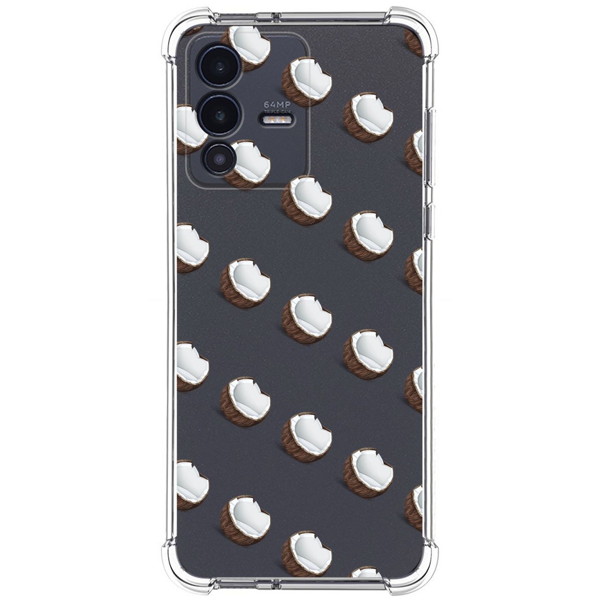 Funda Silicona Antigolpes para Vivo V23 5G diseño Cocos Dibujos