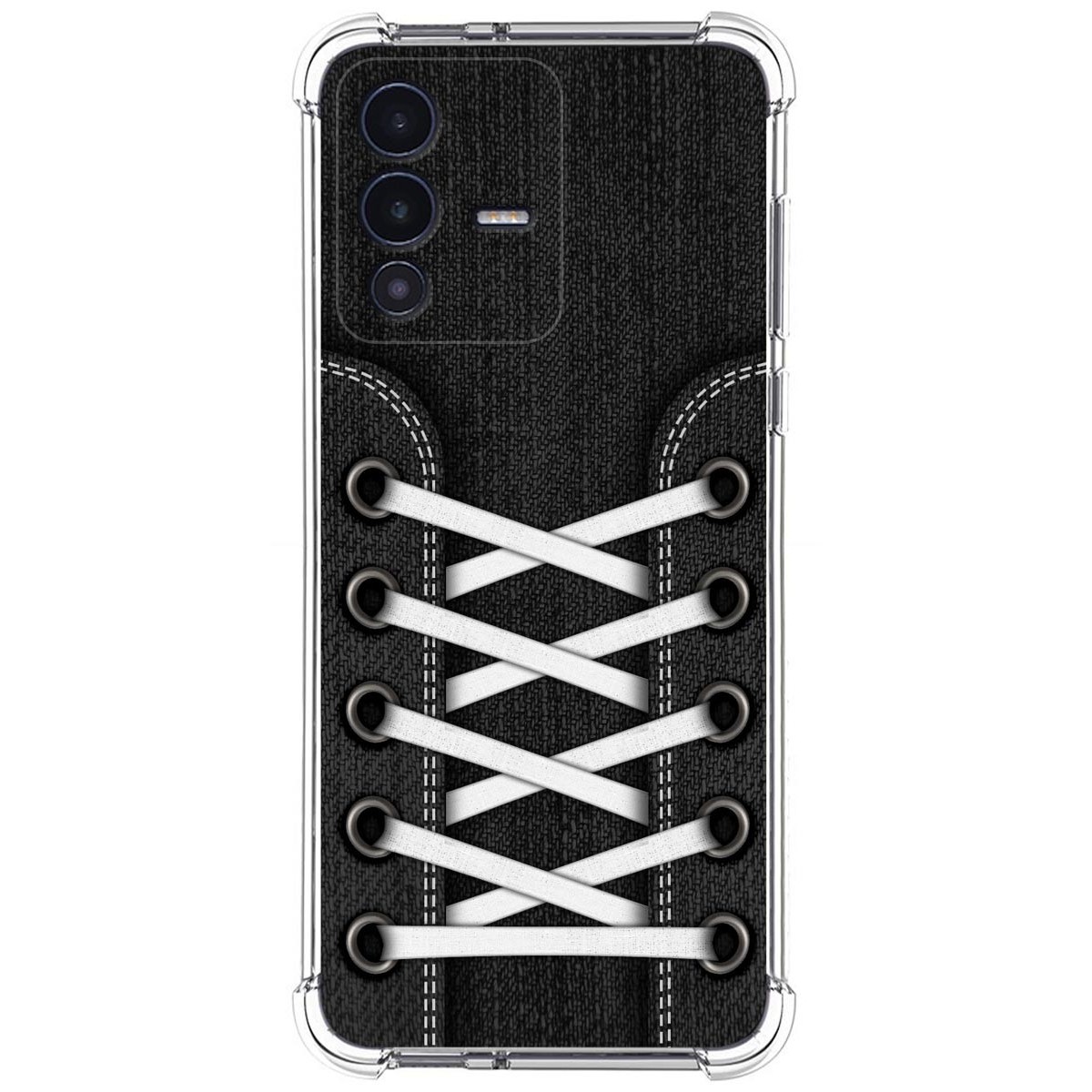 Funda Silicona Antigolpes para Vivo V23 5G diseño Zapatillas 02 Dibujos