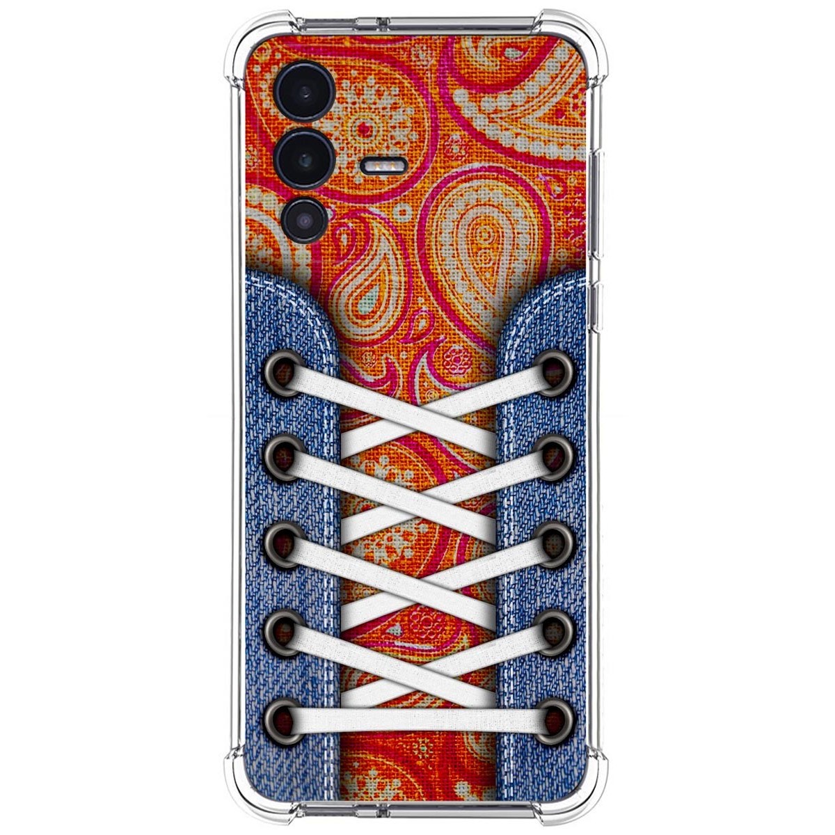 Funda Silicona Antigolpes para Vivo V23 5G diseño Zapatillas 10 Dibujos