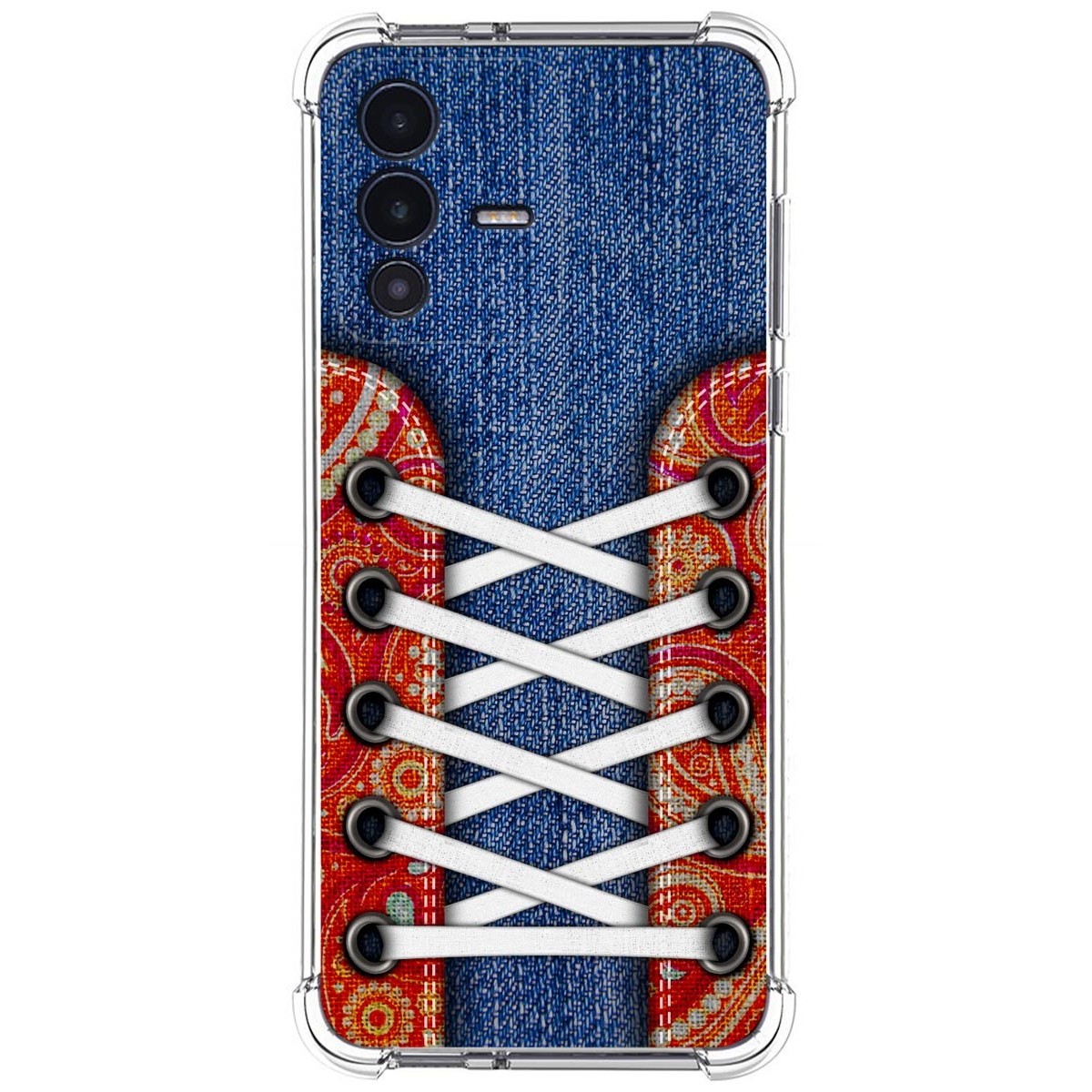 Funda Silicona Antigolpes para Vivo V23 5G diseño Zapatillas 11 Dibujos