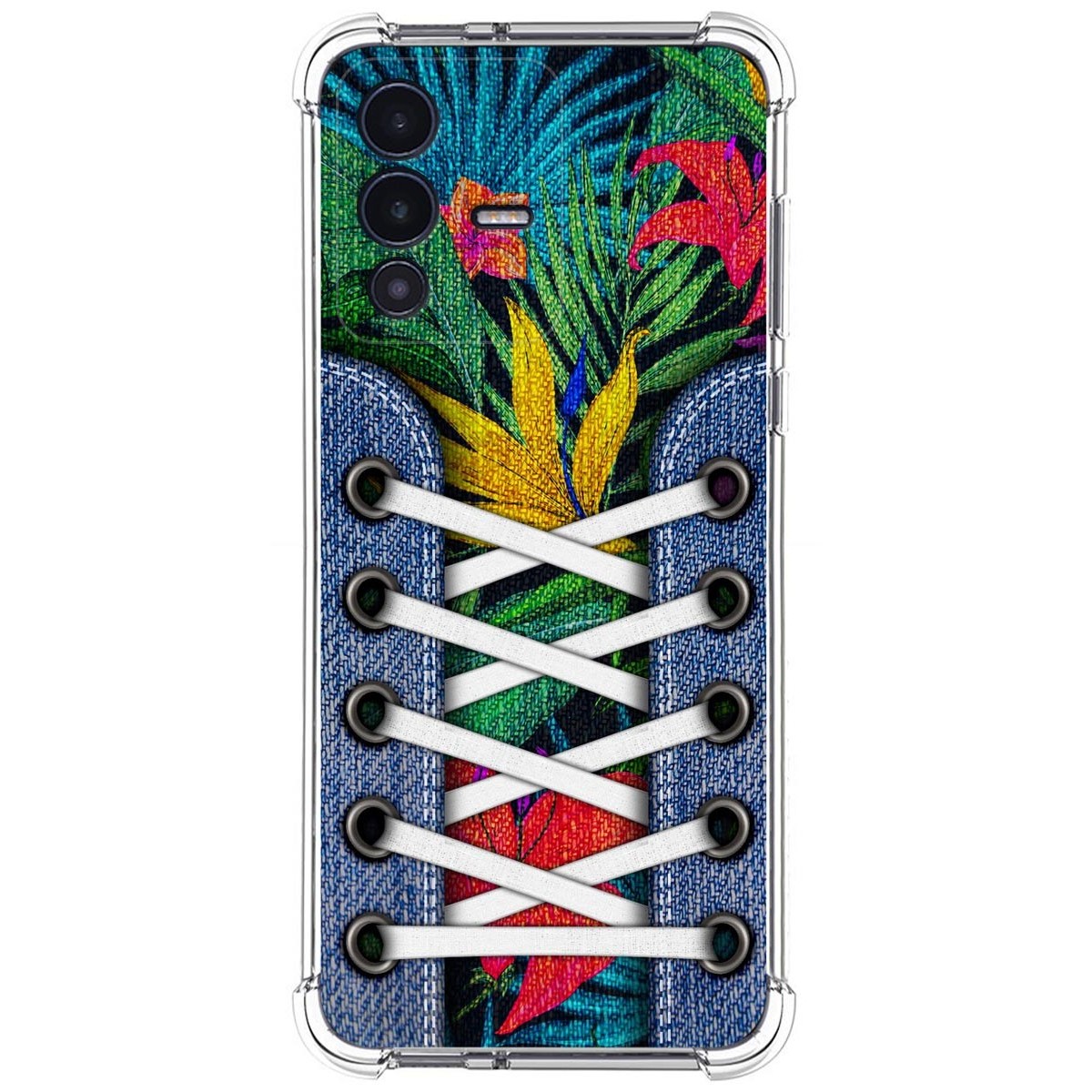 Funda Silicona Antigolpes para Vivo V23 5G diseño Zapatillas 12 Dibujos