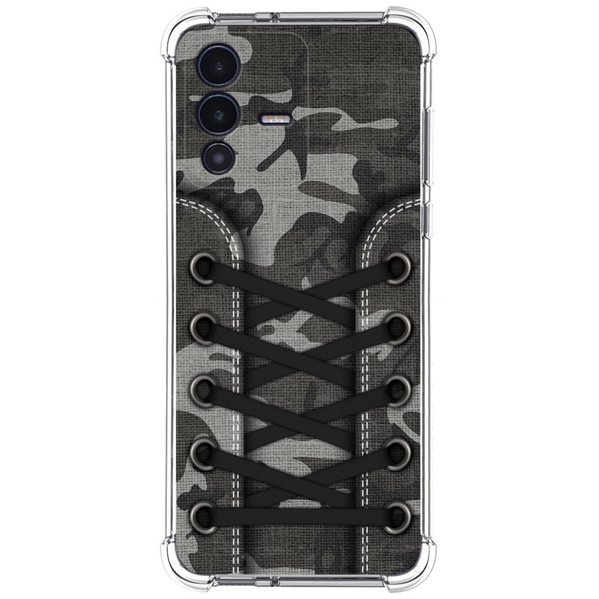 Funda Silicona Antigolpes para Vivo V23 5G diseño Zapatillas 15 Dibujos