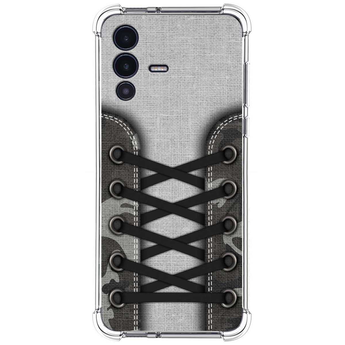 Funda Silicona Antigolpes para Vivo V23 5G diseño Zapatillas 16 Dibujos