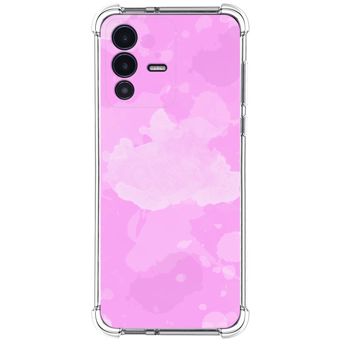 Funda Silicona Antigolpes para Vivo V23 5G diseño Acuarela 04 Dibujos