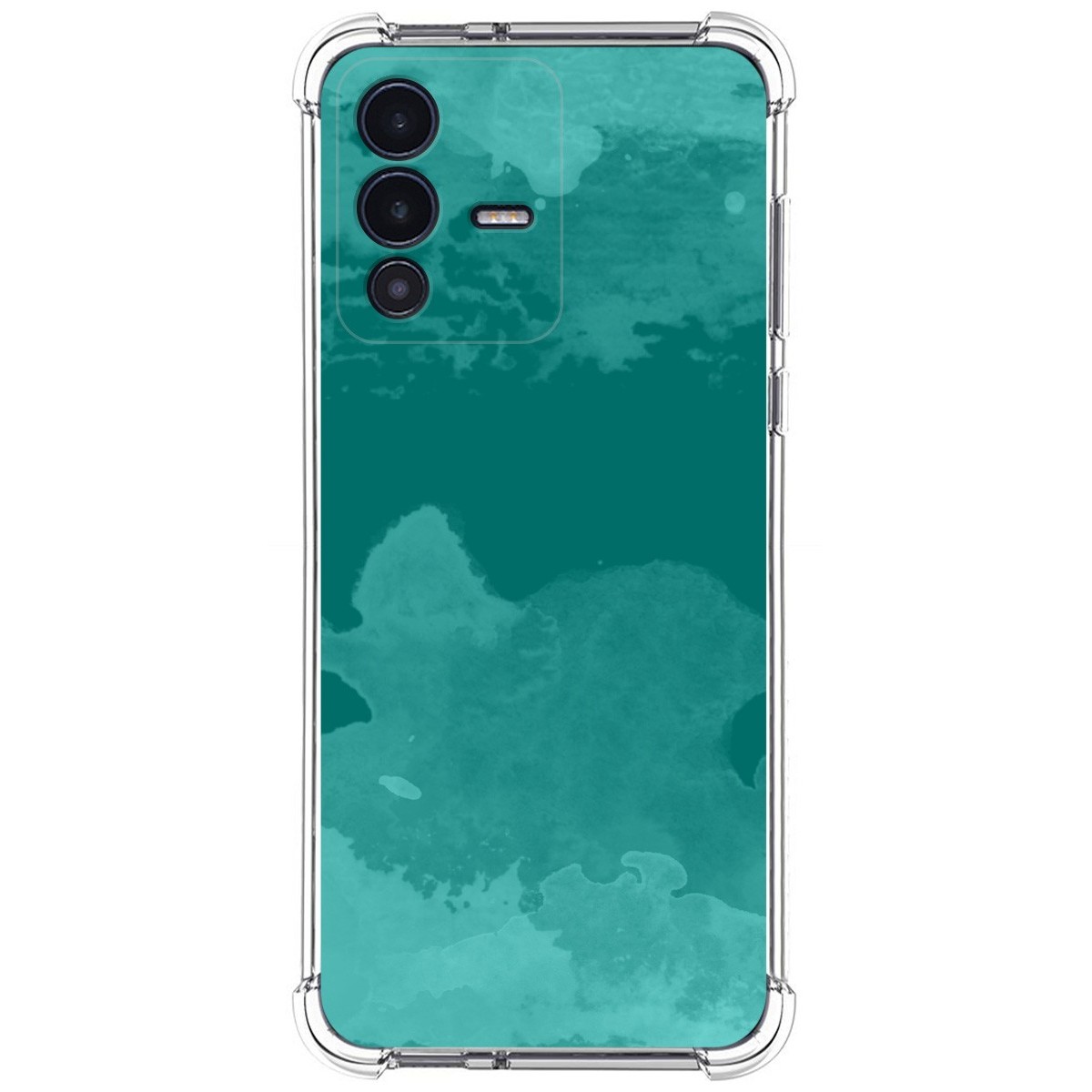 Funda Silicona Antigolpes para Vivo V23 5G diseño Acuarela 06 Dibujos