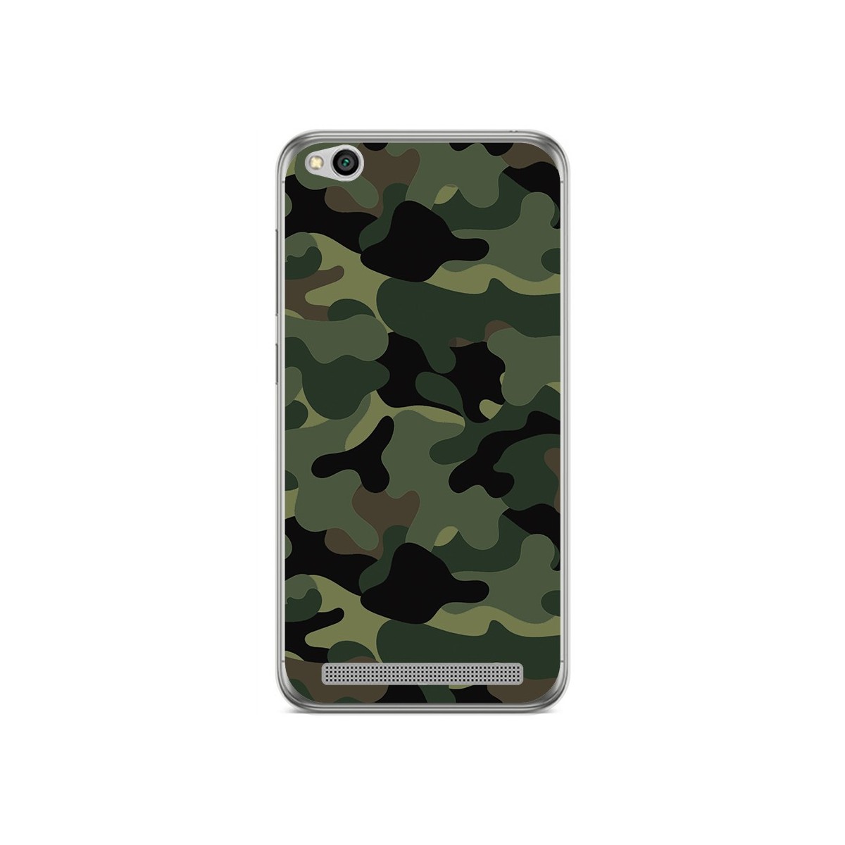 Funda Gel Tpu para Xiaomi Redmi 5A Diseño Camuflaje Dibujos