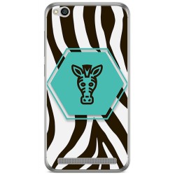 Funda Gel Tpu para Xiaomi Redmi 5A Diseño Cebra Dibujos