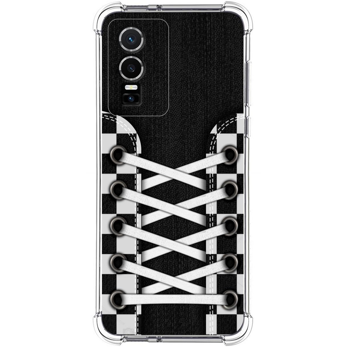 Funda Silicona Antigolpes para Vivo Y76 5G diseño Zapatillas 03 Dibujos