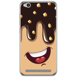 Funda Gel Tpu para Xiaomi Redmi 5A Diseño Helado Chocolate Dibujos