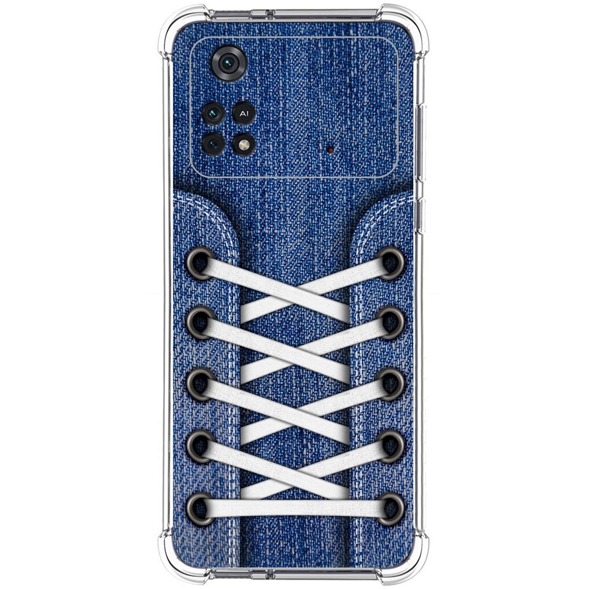 Funda Silicona Antigolpes para Xiaomi POCO M4 Pro 4G diseño Zapatillas 01 Dibujos