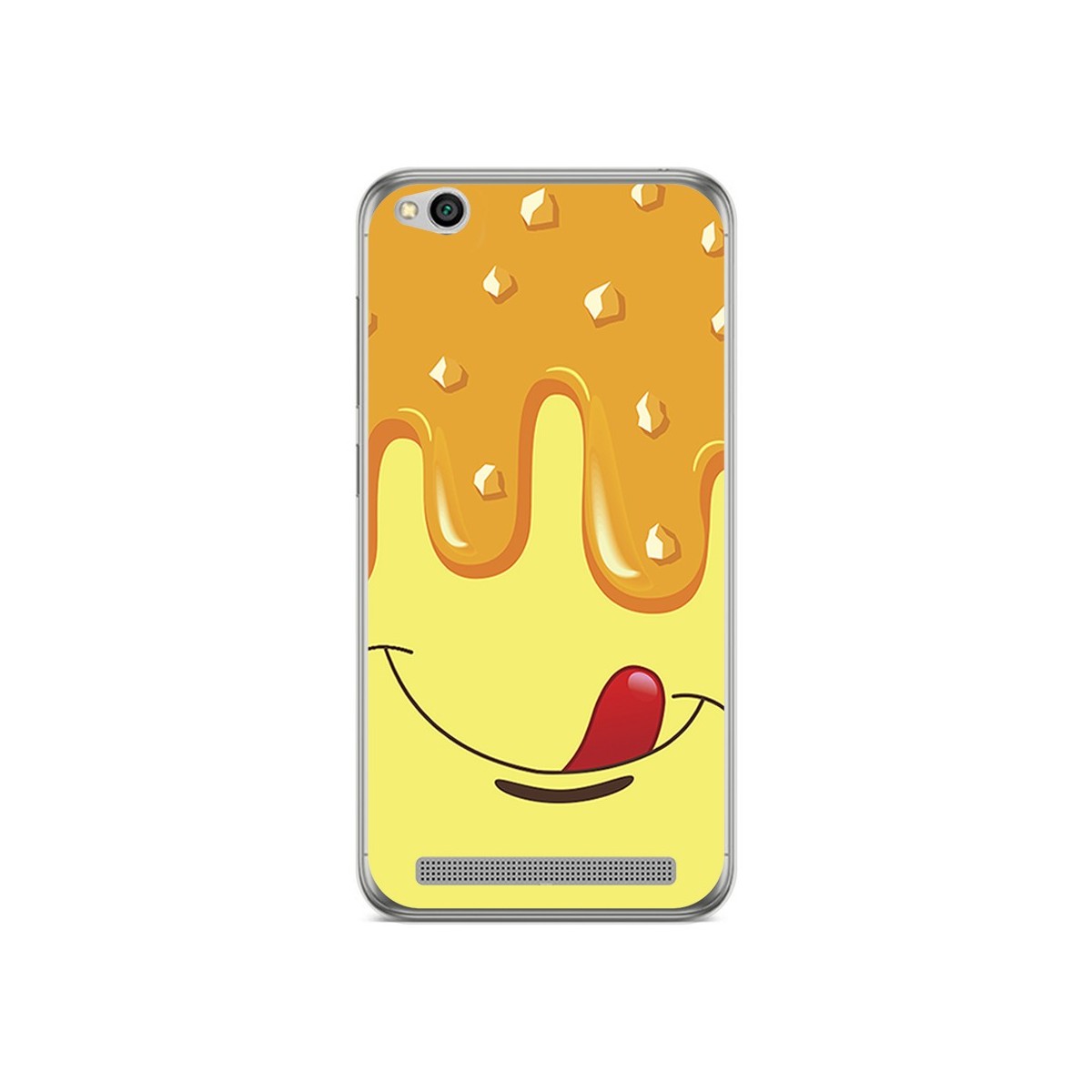 Funda Gel Tpu para Xiaomi Redmi 5A Diseño Helado Vainilla Dibujos