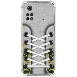 Funda Silicona Antigolpes para Xiaomi POCO M4 Pro 4G diseño Zapatillas 08 Dibujos