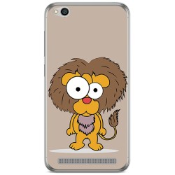 Funda Gel Tpu para Xiaomi Redmi 5A Diseño Leon Dibujos