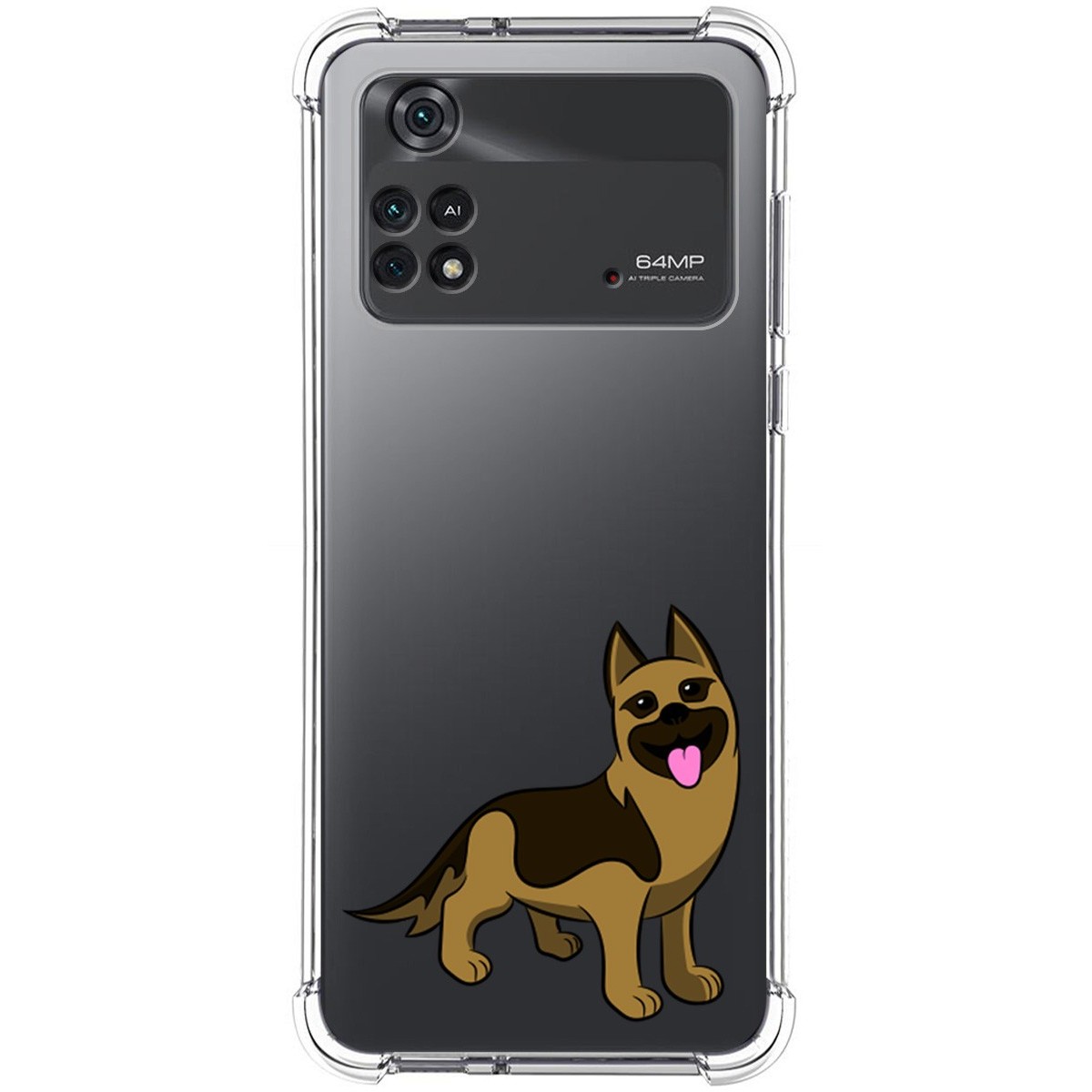 Funda Silicona Antigolpes para Xiaomi POCO M4 Pro 4G diseño Perros 03 Dibujos