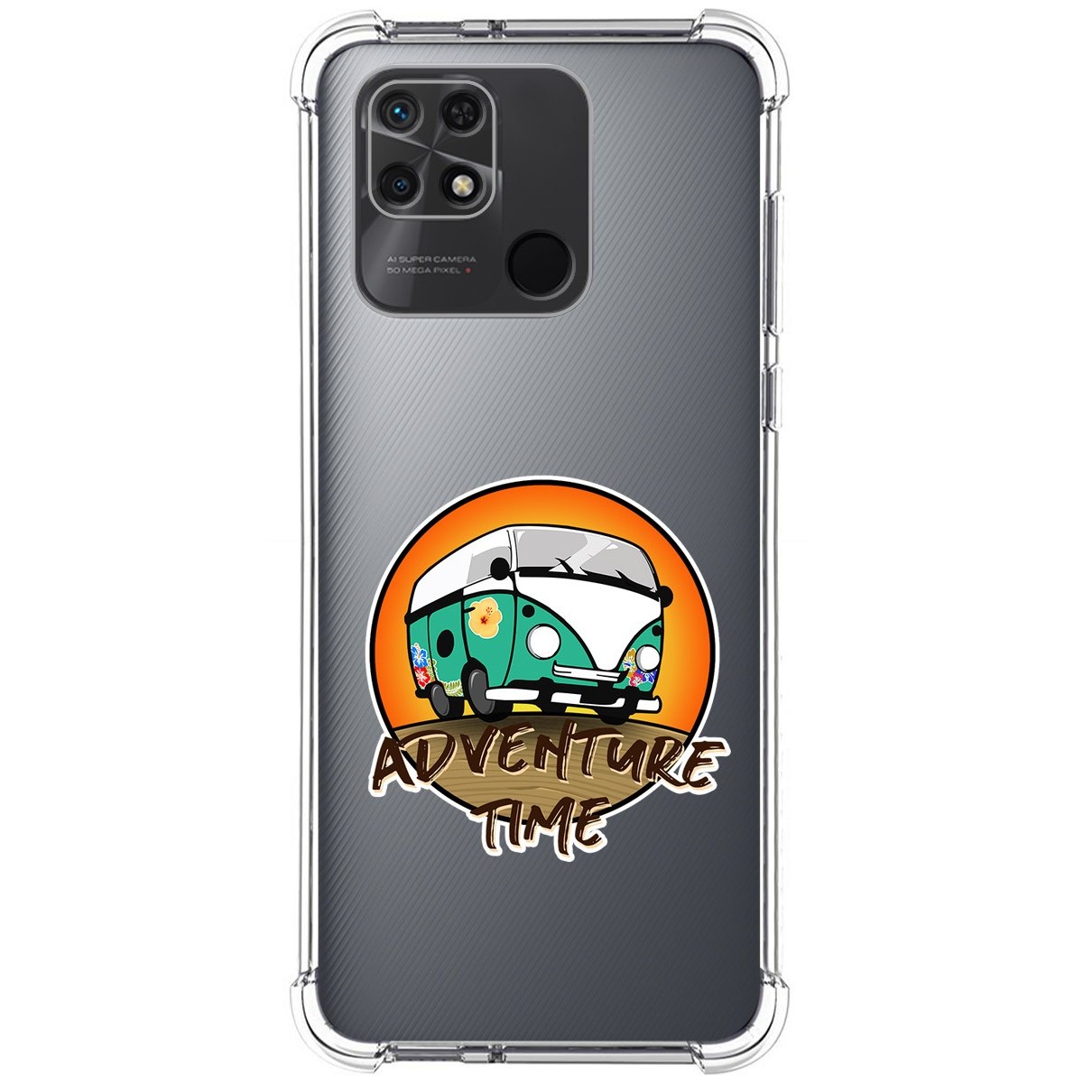 Funda Silicona Antigolpes para Xiaomi Redmi 10C diseño Adventure Time Dibujos