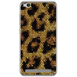 Funda Gel Tpu para Xiaomi Redmi 5A Diseño Leopardo Dibujos