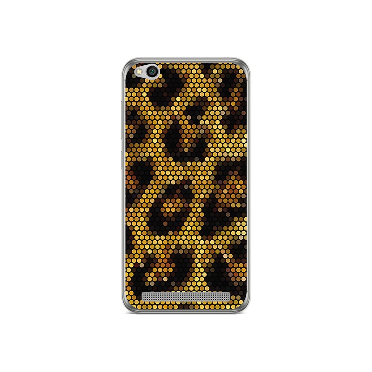 Funda Gel Tpu para Xiaomi Redmi 5A Diseño Leopardo Dibujos