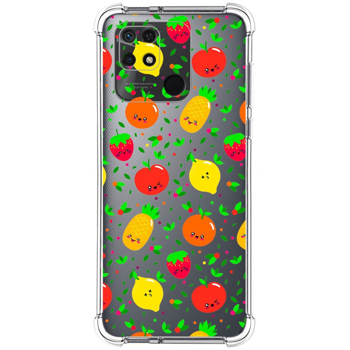 Funda Silicona Antigolpes para Xiaomi Redmi 10C diseño Frutas 01 Dibujos